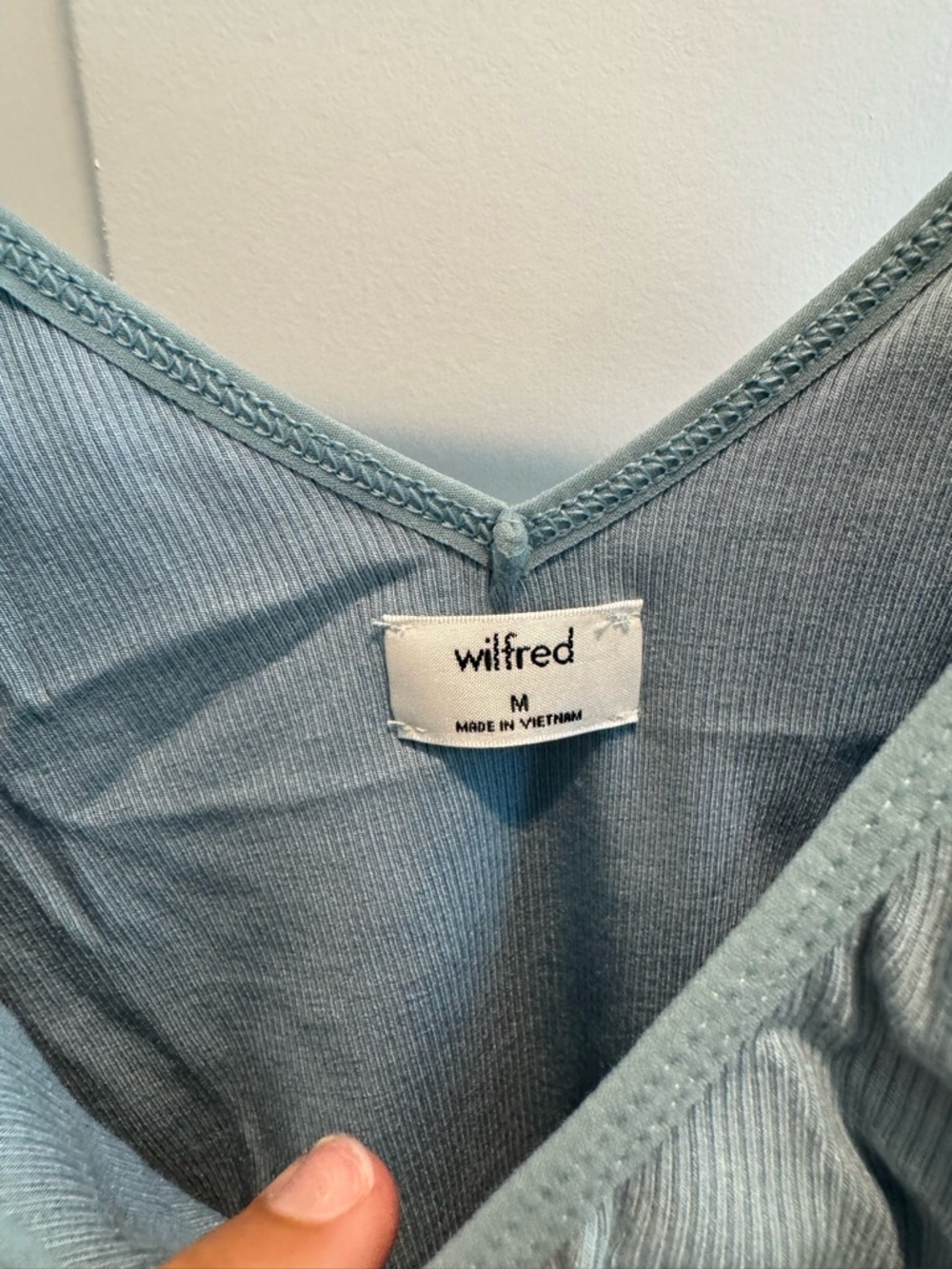 Wilfred Blue Ruffle Bodysuit - Picture 3 of 4
